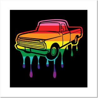 PRIDE Pick up Truck Posters and Art